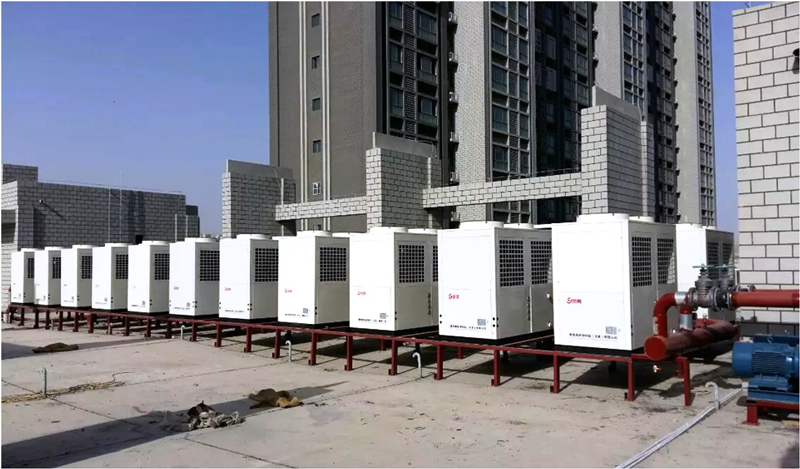 1.6萬平米小區空氣源熱泵集中供暖案例 1.6萬平米小區空氣源熱泵集中供暖案例